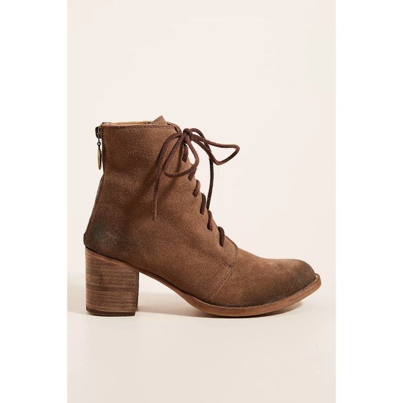 Beek Meadowlark Lace-Up Boots Anthropologie 7 NEW